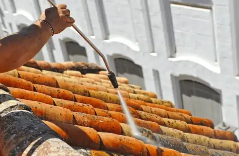 Nettoyage de toitures - Santec